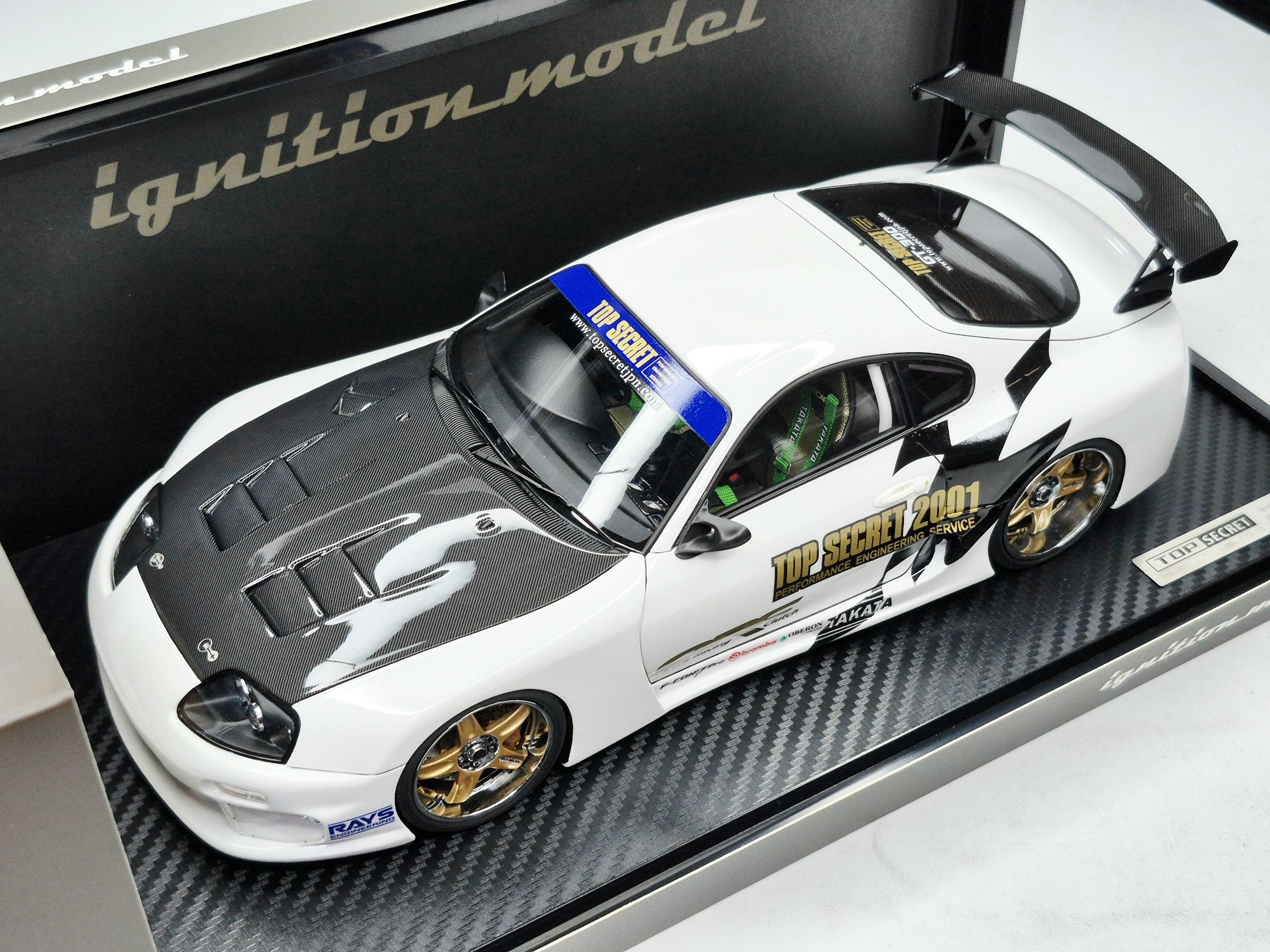 TOP SECRET 34GT-R (BNR34) Gold Edition + RB26 Engine | Ignition