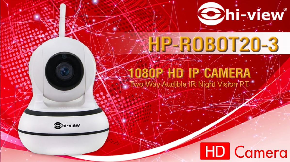 ตอน กล้องวงจรปิด hiview ROBOT HP-ROROT20-3