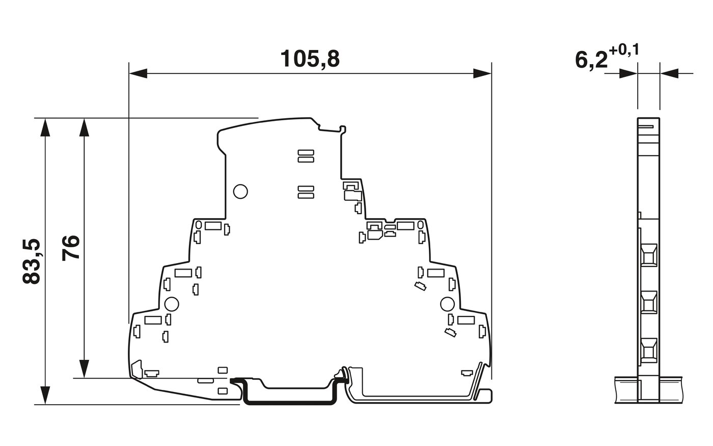TTC61X2M24DCUTI Surge Protection Type 2 2906713 bluestone