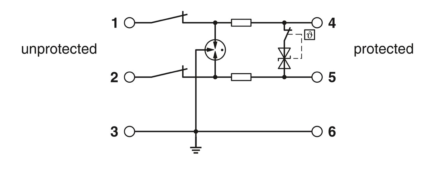 TTC61X2M24DCUTI Surge Protection Type 2 2906713 bluestone