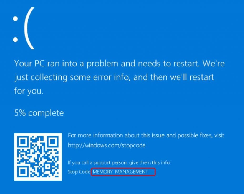 รวม Error Code สุดฮิตพร้อมวิธีพิชิตจอฟ้า Blue Screen - ichillshop