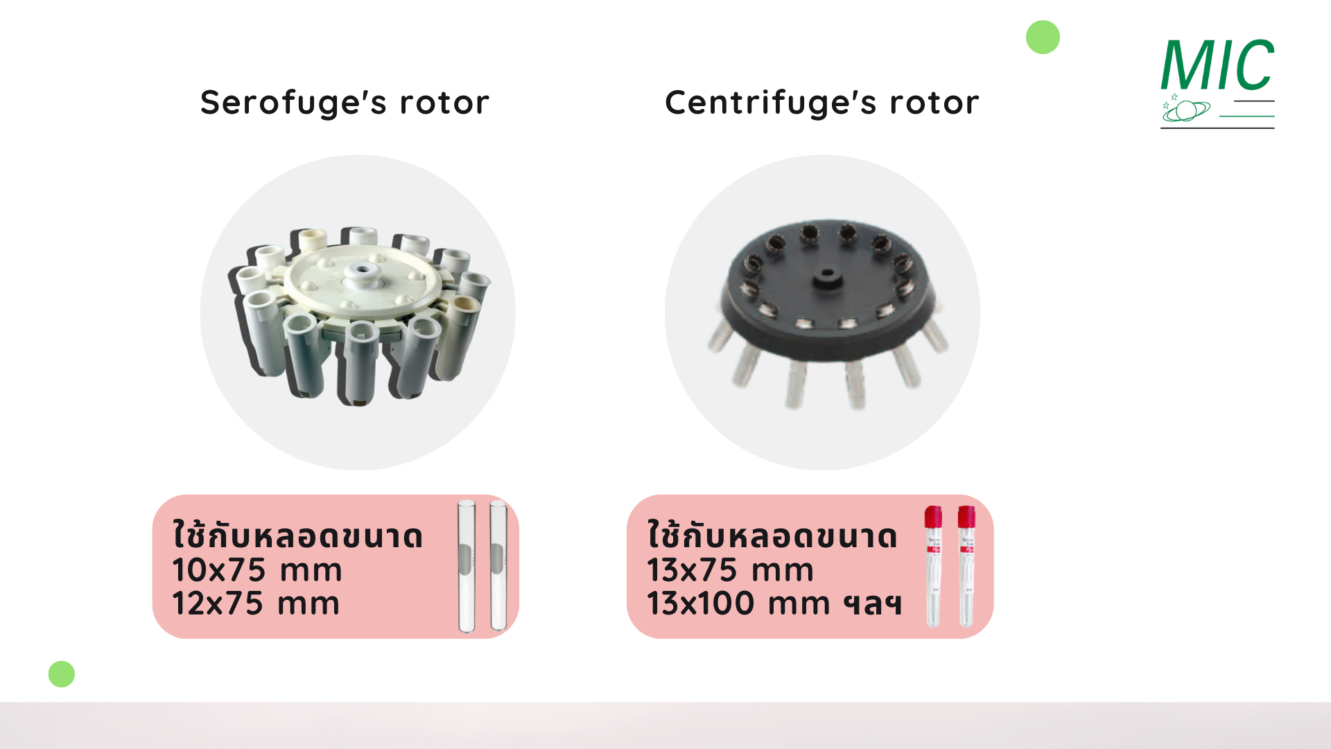 หลอดเก็บเลือดและหัวปั่น