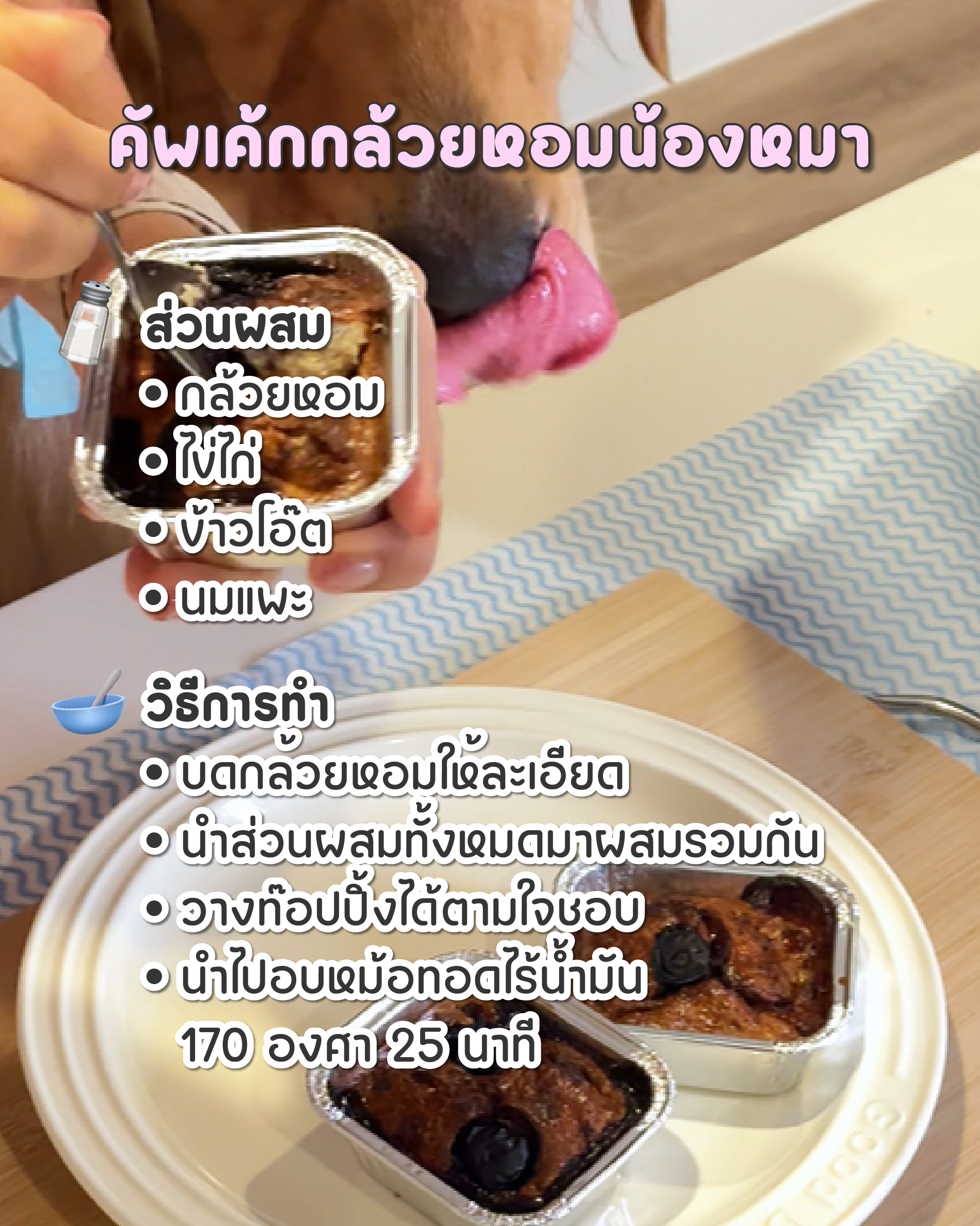 ขนมสุนัขโฮมเมด