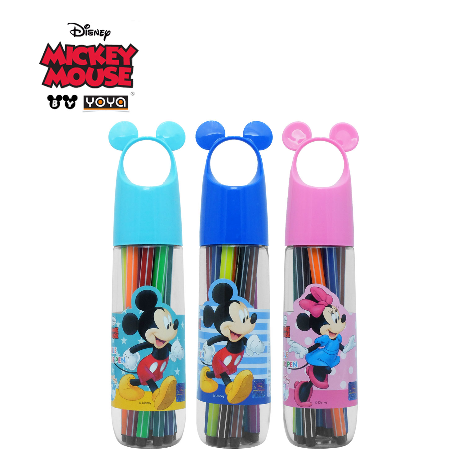 YOYA ปากกาเมจิก 12 สี : Mickey&Friends รุ่น D01386-12