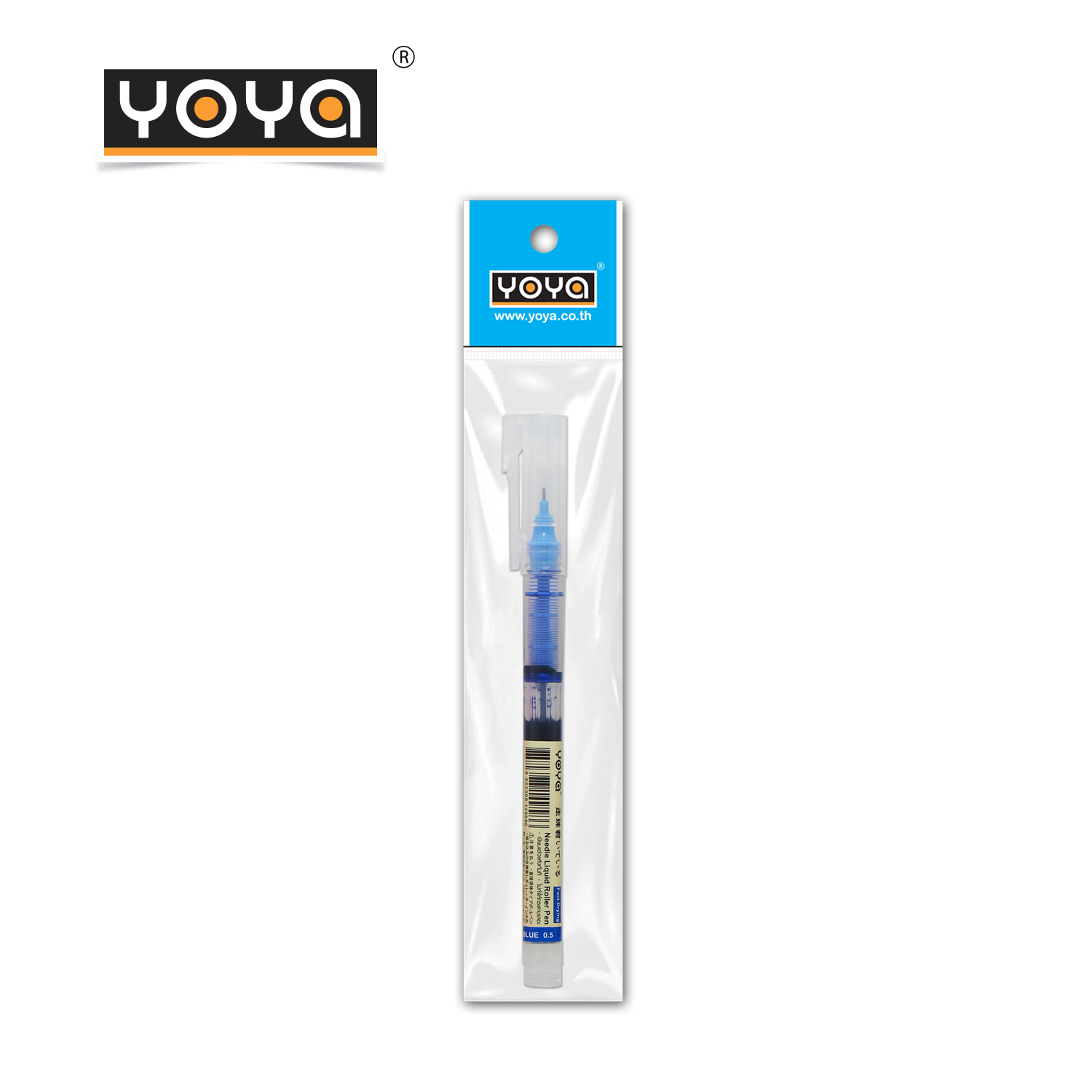 ํYOYA  0.5 mm Water-Roller gel pen  Pack 1 :  DS-904 / Blue Ink
