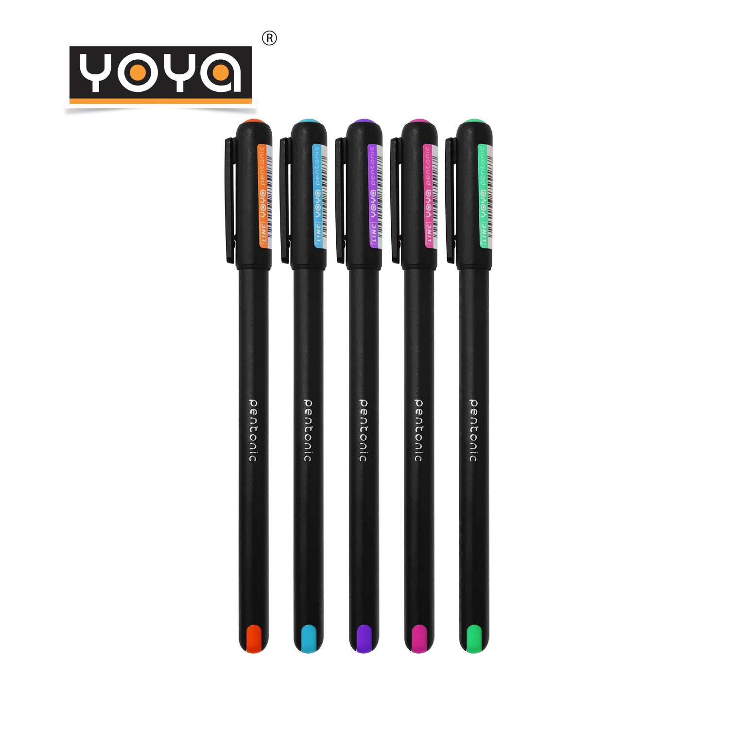 YOYA 0.5 mm  Ball Point Pent : Pentonic Color / 5 Colors