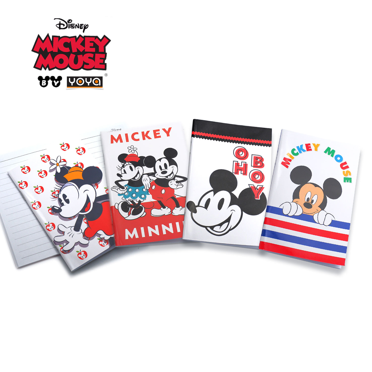 YOYA สมุดปกอ่อนเล่มเล็ก :  Mickey&Friends DY16-106