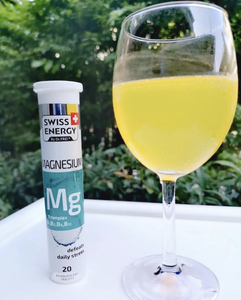 Swiss Energy Magnesium + B complex วิตามินเม็ดฟู่แมกนีเซียม+บีรวม จาก