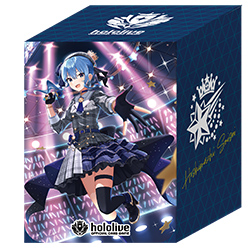 suisei card sleeves Hoshimachi Stitched Playmat for the hololive OFFICIAL GAME 1 black *This product does not include a promotional card VTuber hololive Polaroid Hoshimachi Suisei