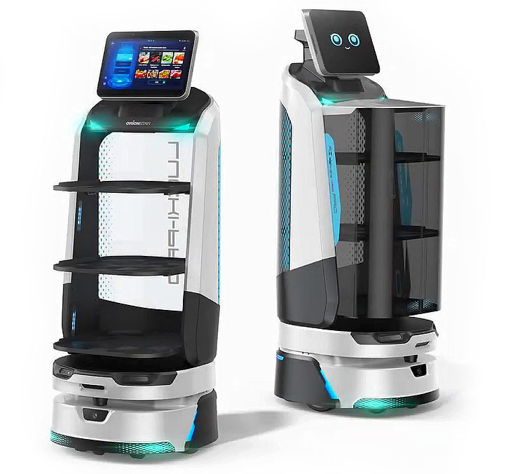 หุ่นยนต์เสิร์ฟอาหาร Orionstar Robot pro