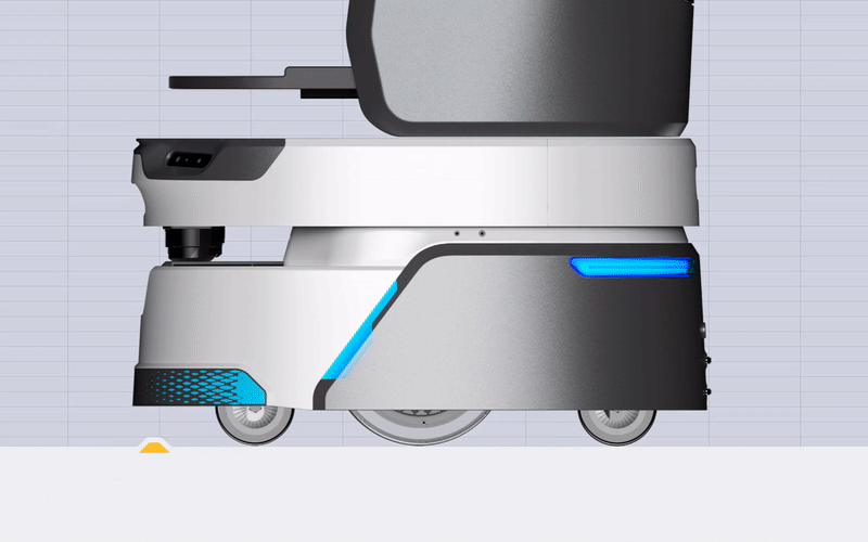 หุ่นยนต์เสิร์ฟอาหาร Orionstar Robot pro หุ่นยนต์เสิร์ฟอาหาร Orionstar Robot pro