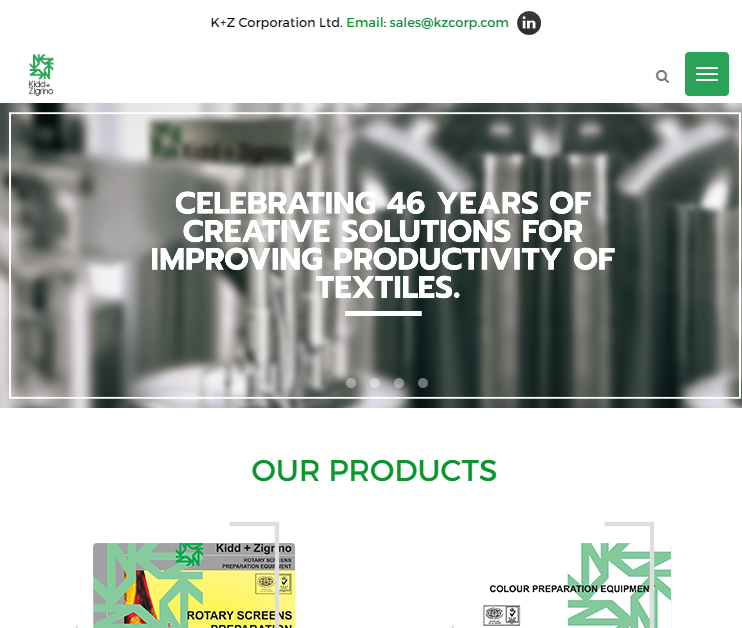 Kidd+Zigrino (K+Z Corporation Ltd.) launches user-friendly new website