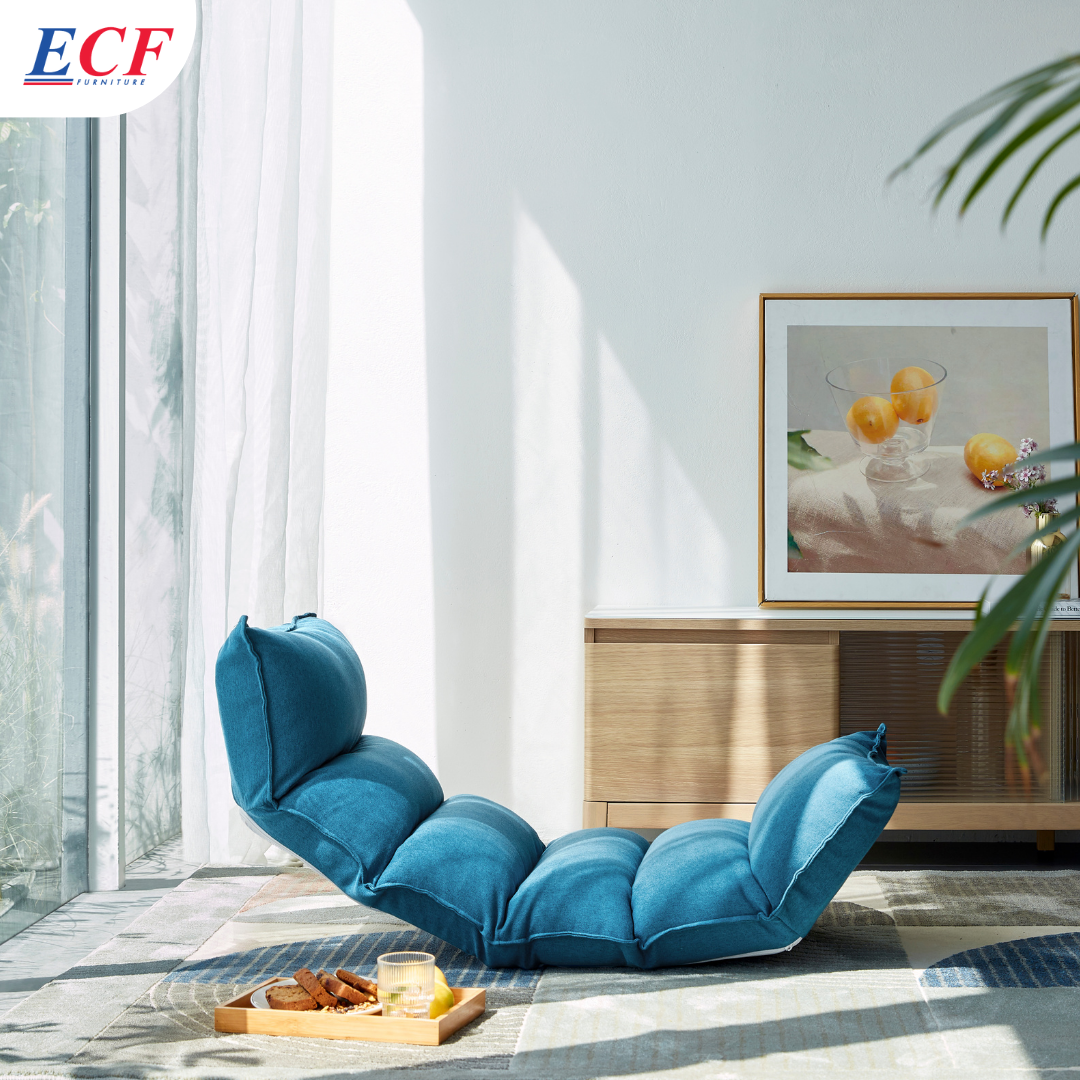 ECF Furniture โซฟาเบด ปรับนั่ง ปรับนอนได้ รุ่น JP2 เก้าอี้นั่งพื้น เบาะนั่งพื้น โซฟา โซฟาเบด เก้าอี้โซฟา