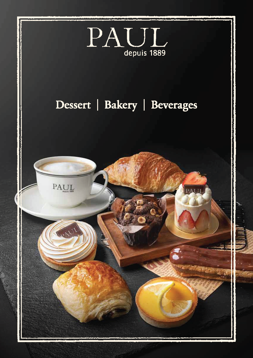 PAUL Bakery menu paulthailand