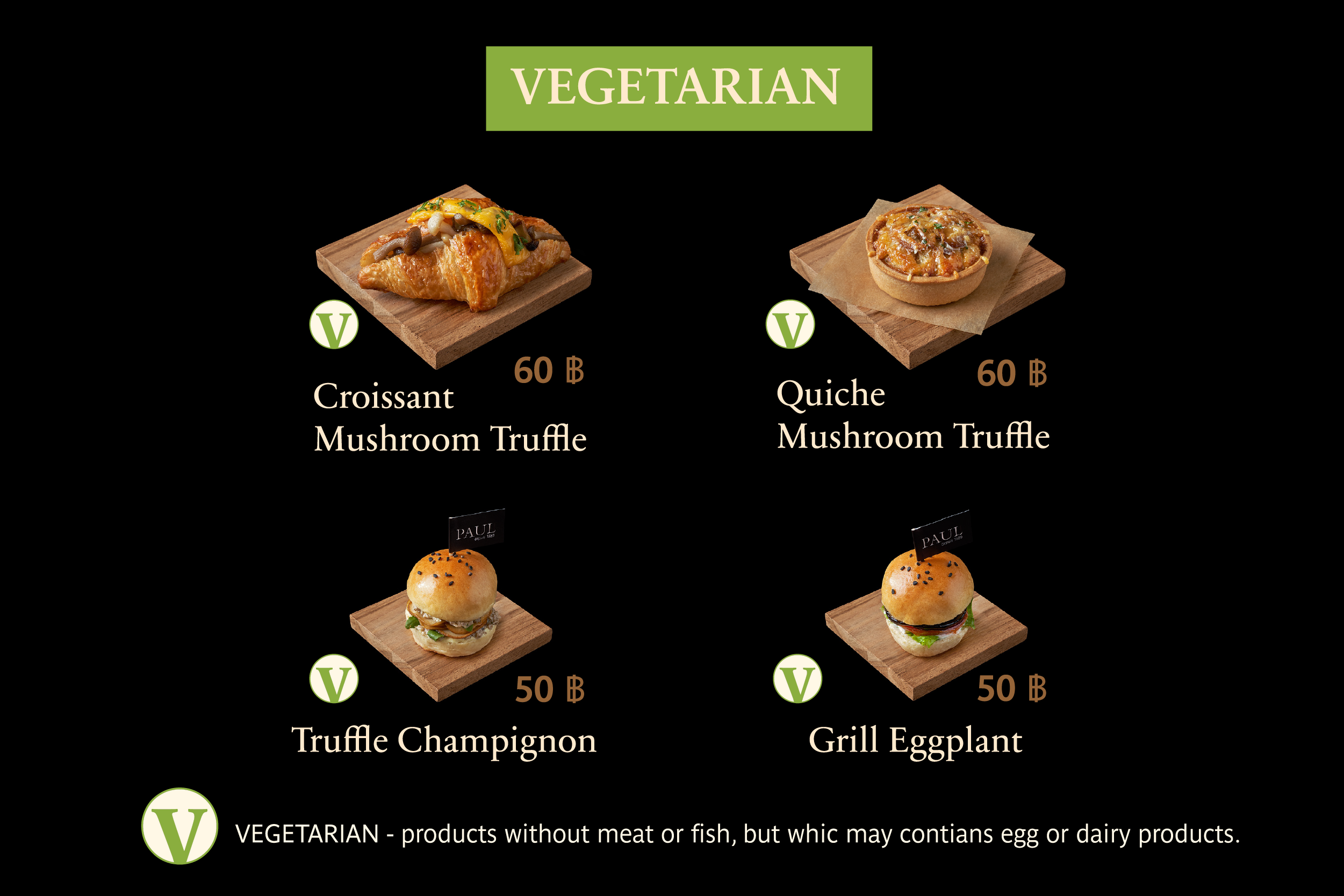 PAUL Catering menu, Snack box, paulthailand