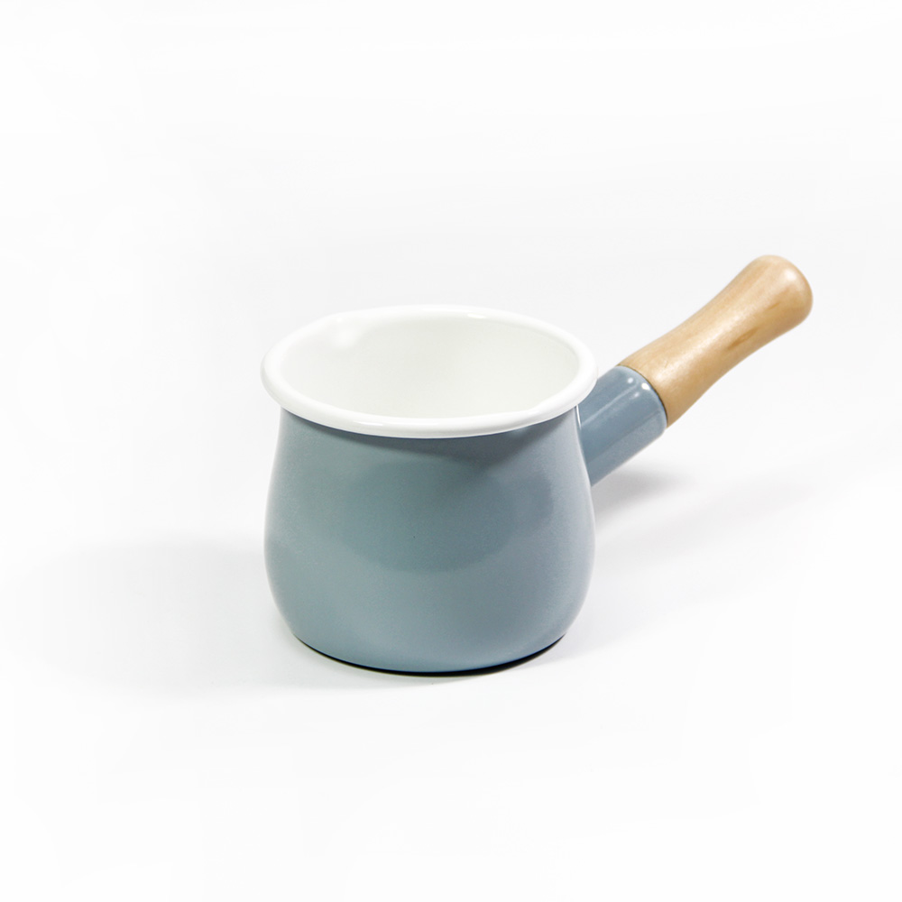 Enamel Milk Pan, Capacity 500 ml.