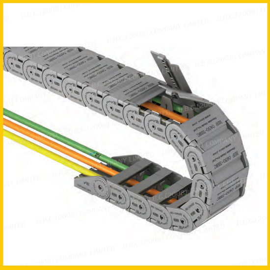 HSP NC TYPE Hanshin RoboChain รางเก็บสายไฟ, รางเก็บสาย, รางสายไฟเหล็ก