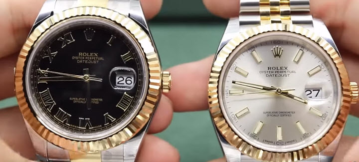 datejust 41 vs explorer 1