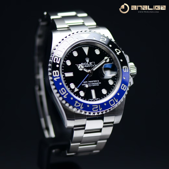 rolex gmt black and blue