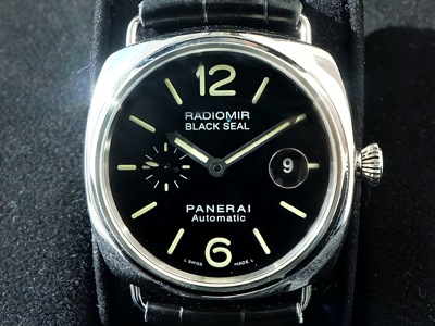 Panerai Black Seal (Pam 287) หน้าดำ เรือนSteel หายากน่าเก็บ Man Size 44m (นาฬิกามือสอง,นาฬิกาpamมือสอง)