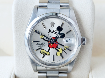 rolex mickey mouse pantip