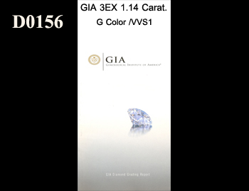 GIA 3EX 1.14 Carat