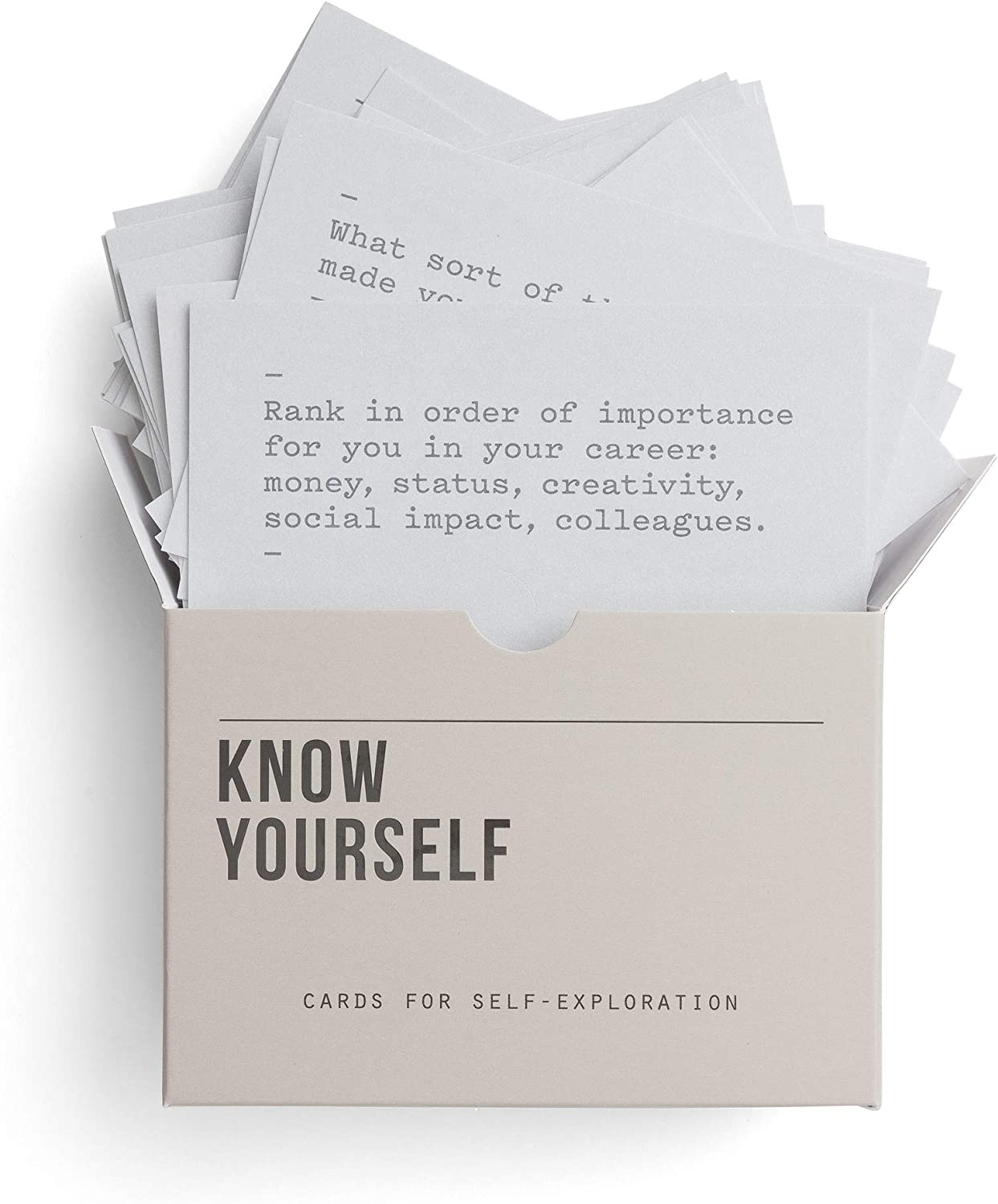 (Pre-order) (ENG) Know Yourself Prompt Cards / The School of Life