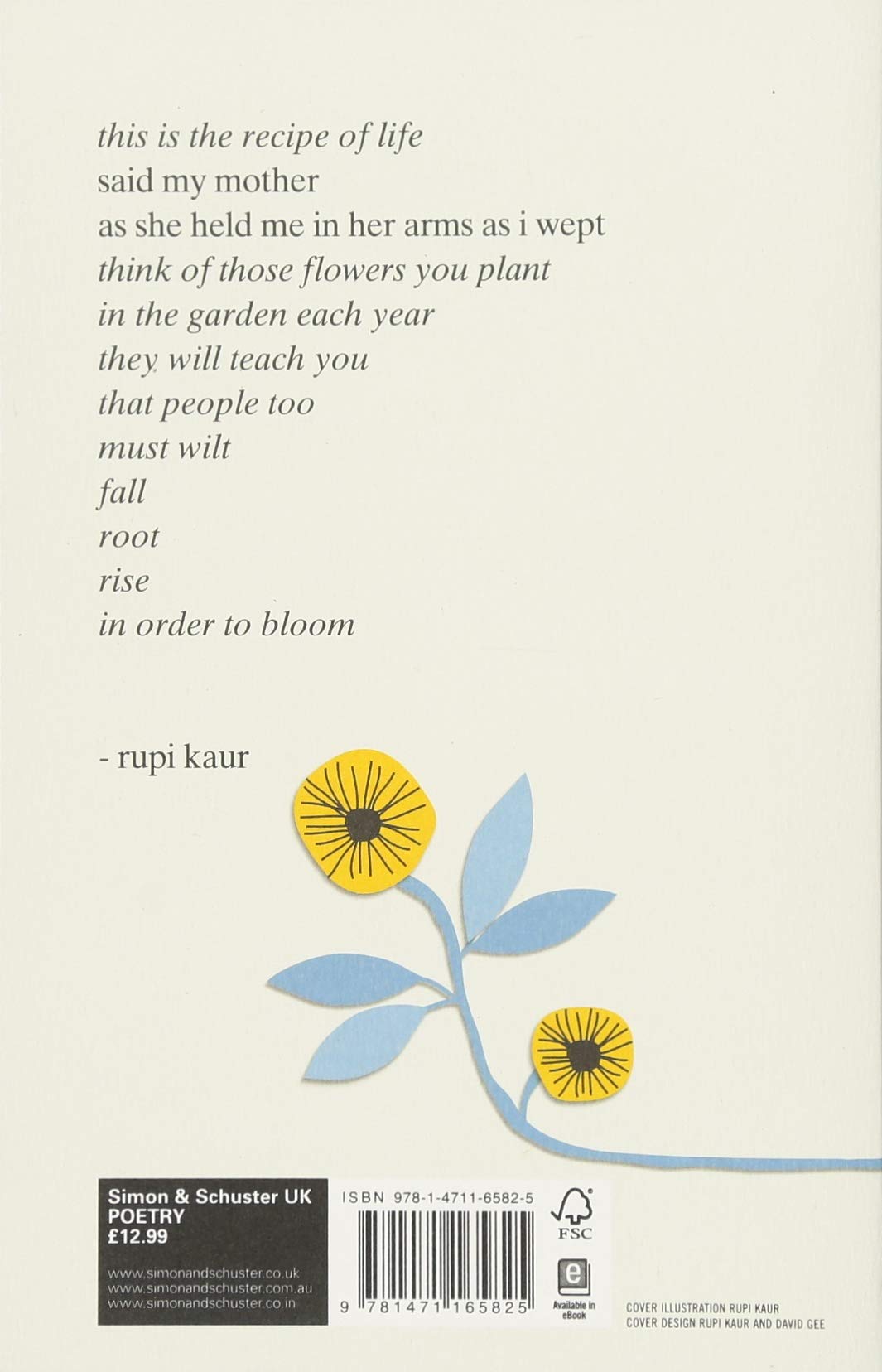 (ENG) The The Sun and Her Flowers / Rupi Kaur / Simon & Schuster Ltd fathombookspace