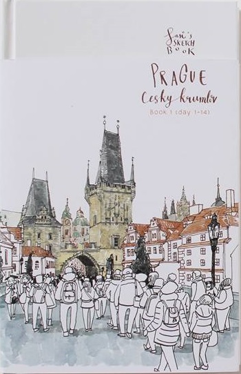 Sasi's Sketchbook Prague, Cesky Krumlov book 1 (day 1-14) 28 วันในยุโรปตะวันออก เล่ม 1 ศศิ วีระเศรษฐกุลFULLSTOP