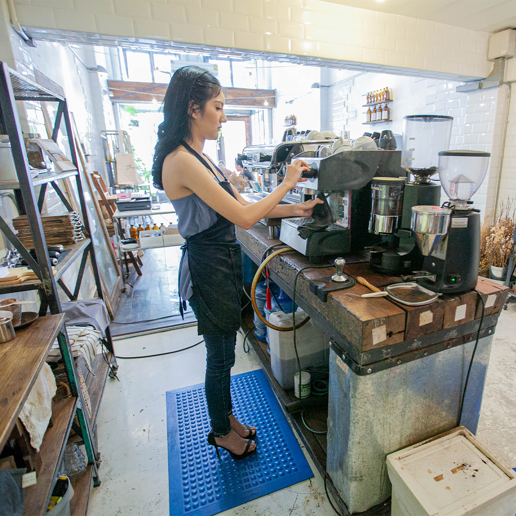 พื้นยาง The Best 1 ลดเมื่อยล้า ยางปูพื้นนุ่ม อนามัย 6 พื้นยาง ยาง ยางปูพื้น Getfloormat 5553556