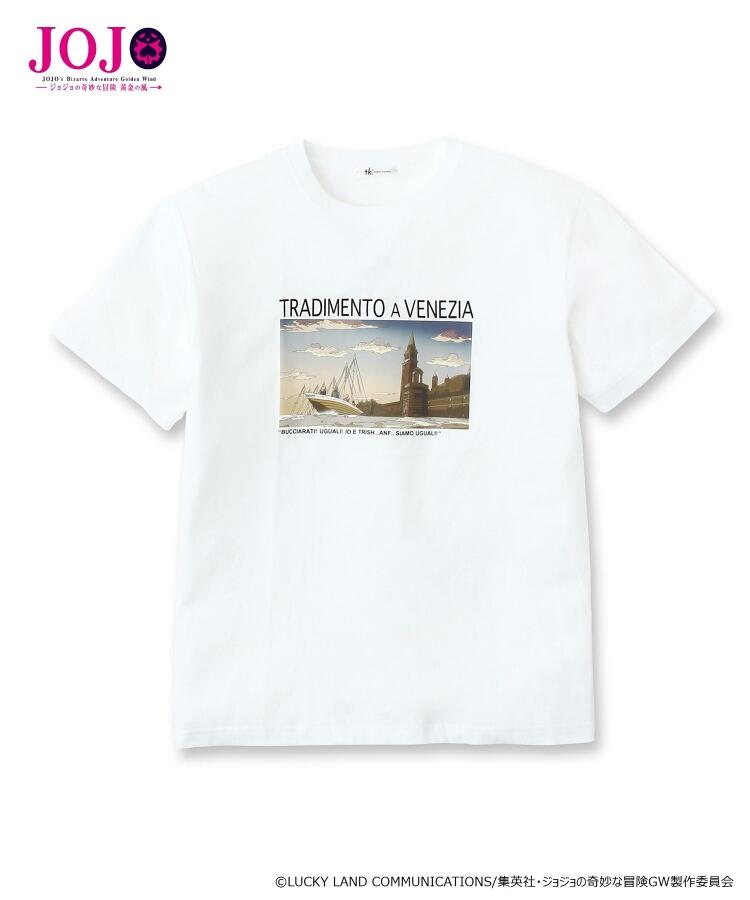 [Price 2,300/Deposit 1,300][Please Read All Detail][SEP2019] JOJO tk.TAKEO KIKUCHI, T-Shirt Venice Tradimento A Venezia, WHITE