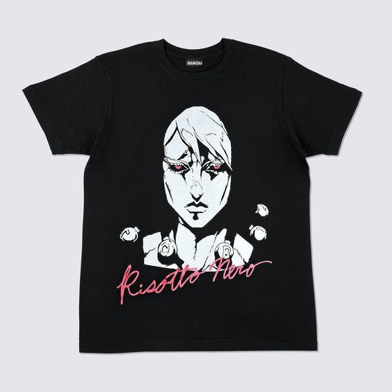 [Price 2,400/Deposit 1,400][MAR2022]  JOJO T-Shirt Risotto Nero BLACK, Premium Bandai