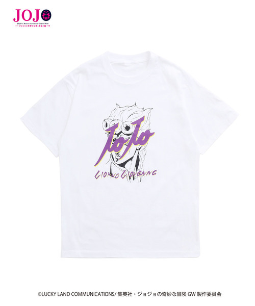 [Price 2,500/Deposit 1,500] JOJO T-Shirt Giorno Giovanna WHITE, Tokyo Department Store