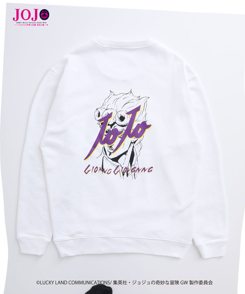 [Price 3,400/Deposit 2,000]  JOJO Sweater Giorno Giovanna WHITE, Tokyo Department Store