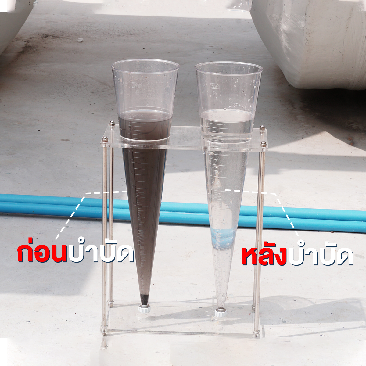 น้ำเสียผ่านการบำบัดแล้ว