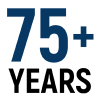 75 years of experience