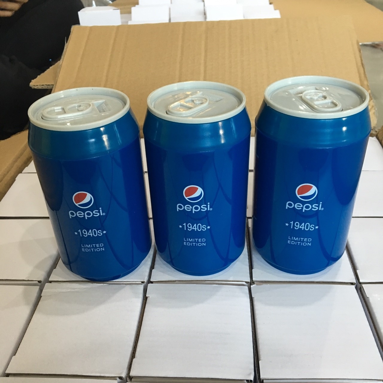ผลงานการผลิตกระป๋อง Pepsi