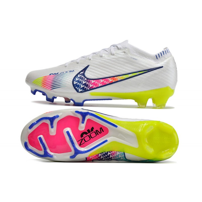 Nike Air Zoom Mercurial Vapor 15 Elite Fg Rainbow White Multicolor ktgsport