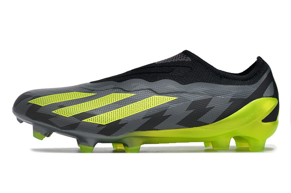 Adidas black laceless sales