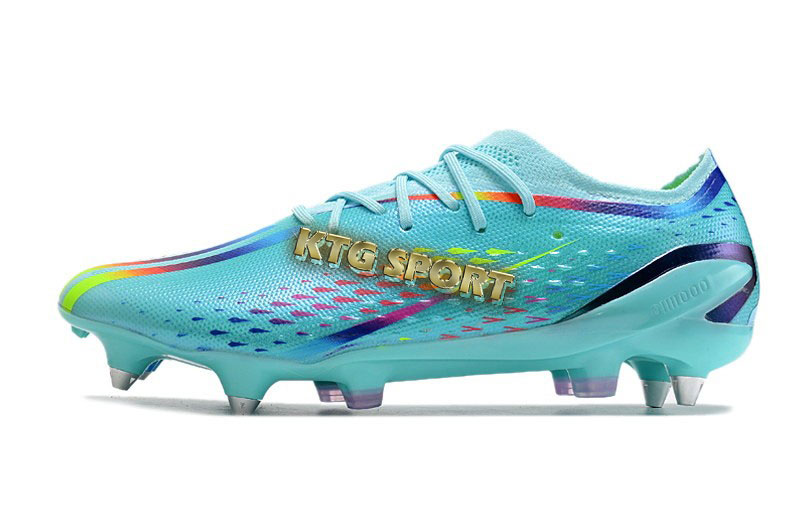 Adidas X Speedportal .1 SG Al Rihla Clear Aqua Red Blue ktgsport