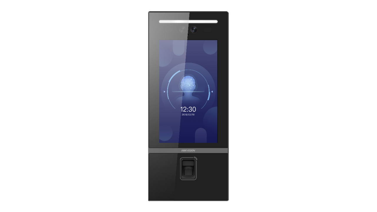DS-KD9613-FE6 : Video Intercom Face Recognition Door Station
