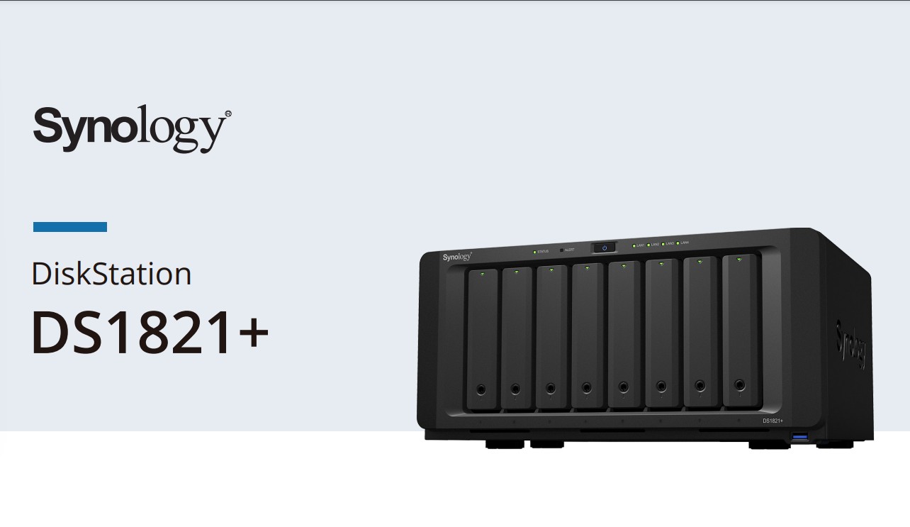 Synology DiskStation DS1821+ ขนาด 8 Bay aimgroup