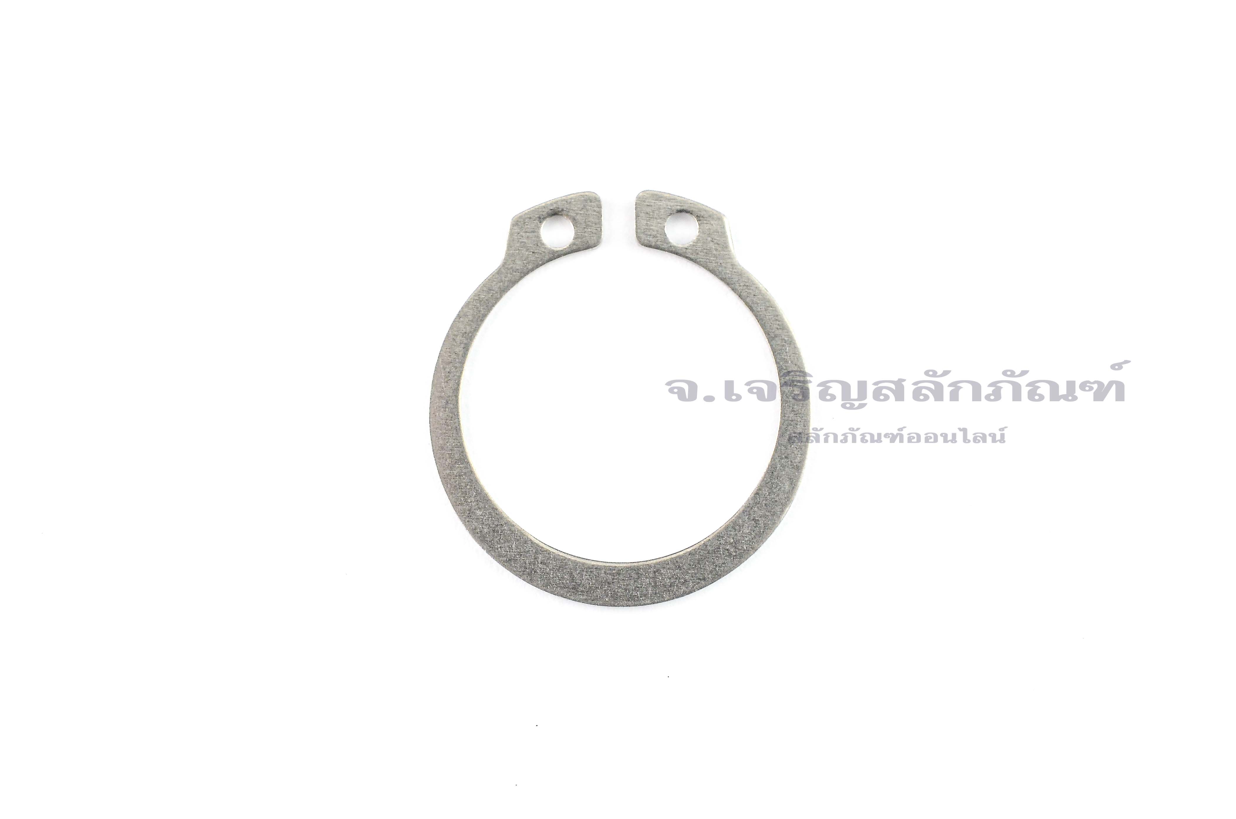 แหวนล็อคนอก แหวนล็อคเพลา สแตนเลส 30 mm (เบอร์ 30)