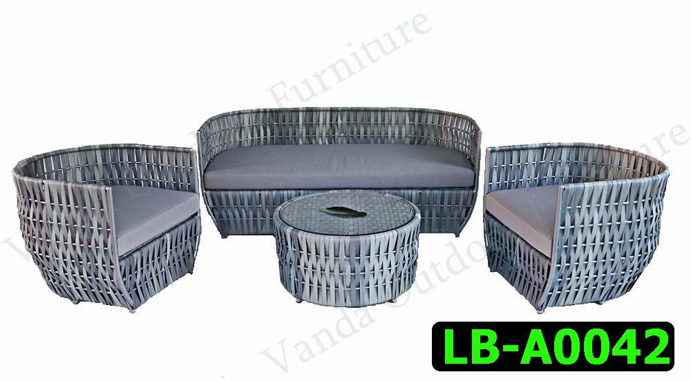Rattan Sofa set Product code LB-A0042