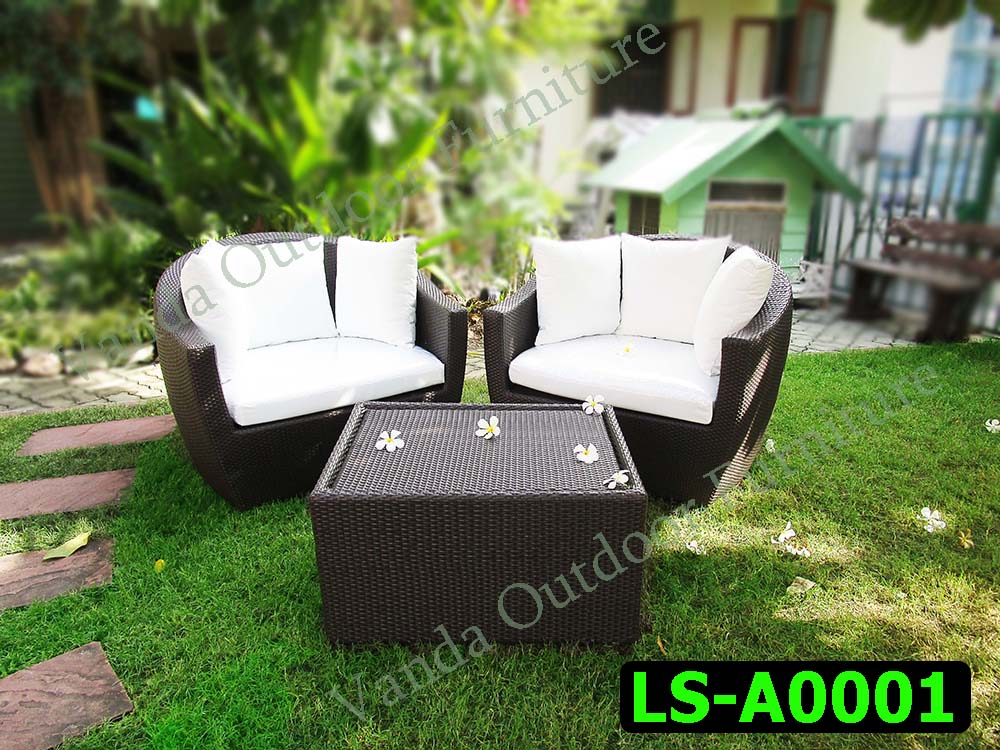 Rattan Sofa set Product code LS-A0001