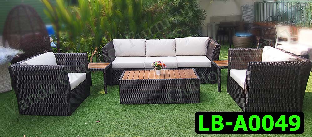 Rattan Sofa set Product code LB-A0049