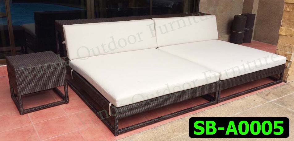 Rattan Sun Lounger/Bed Product code SB-A0005