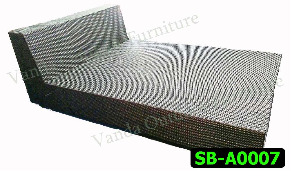 เตียงสระน้ำ/เตียงนอน หวายเทียม รหัสสินค้า SB-A0007