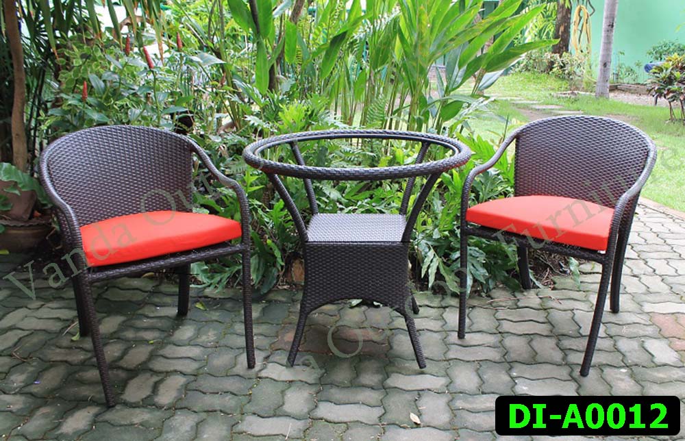 Rattan Dining and coffee set Product code DI-A0012