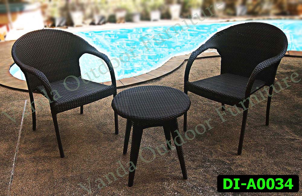 Rattan Dining and coffee set Product code DI-A0034